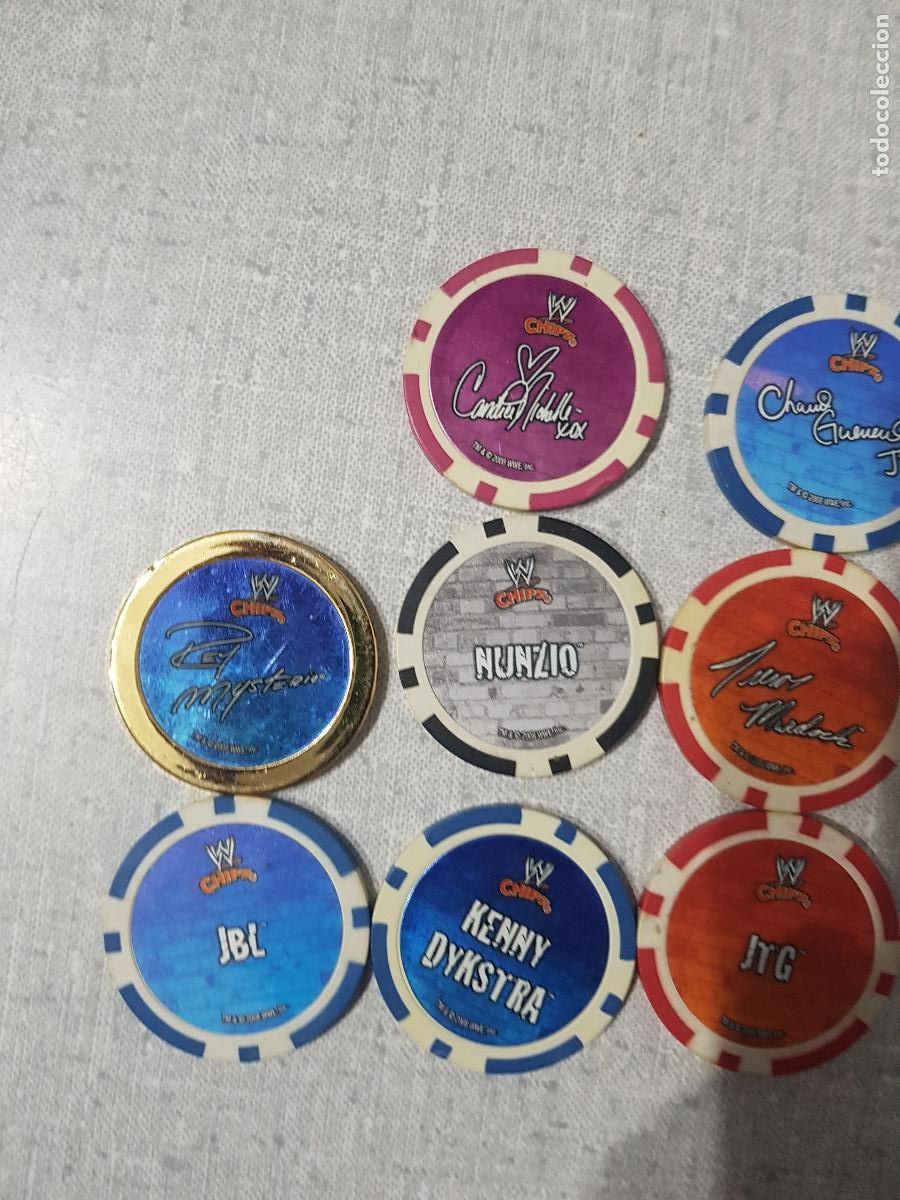 Juegos antiguos: SEIETE TAZOS DE LUCHADORES - Foto 3