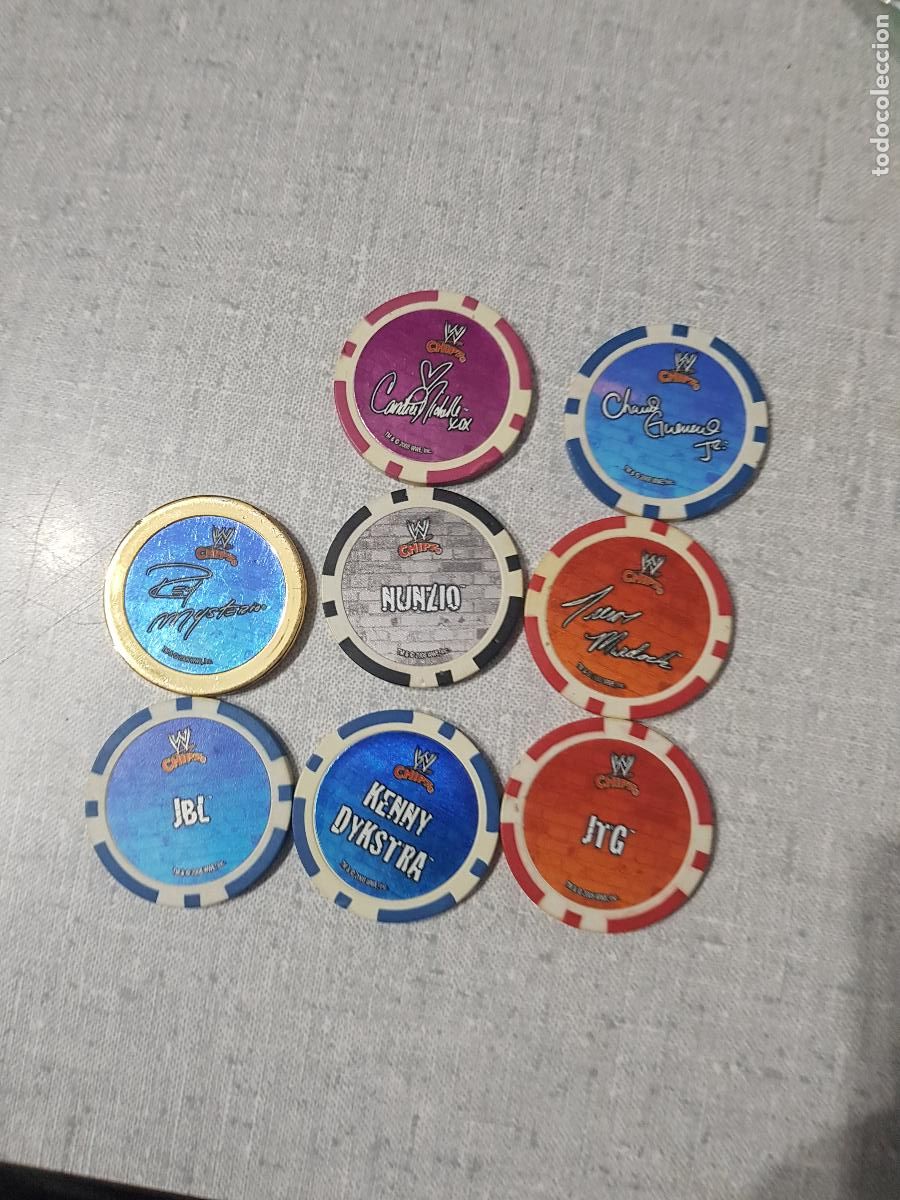 Juegos antiguos: SEIETE TAZOS DE LUCHADORES - Foto 4