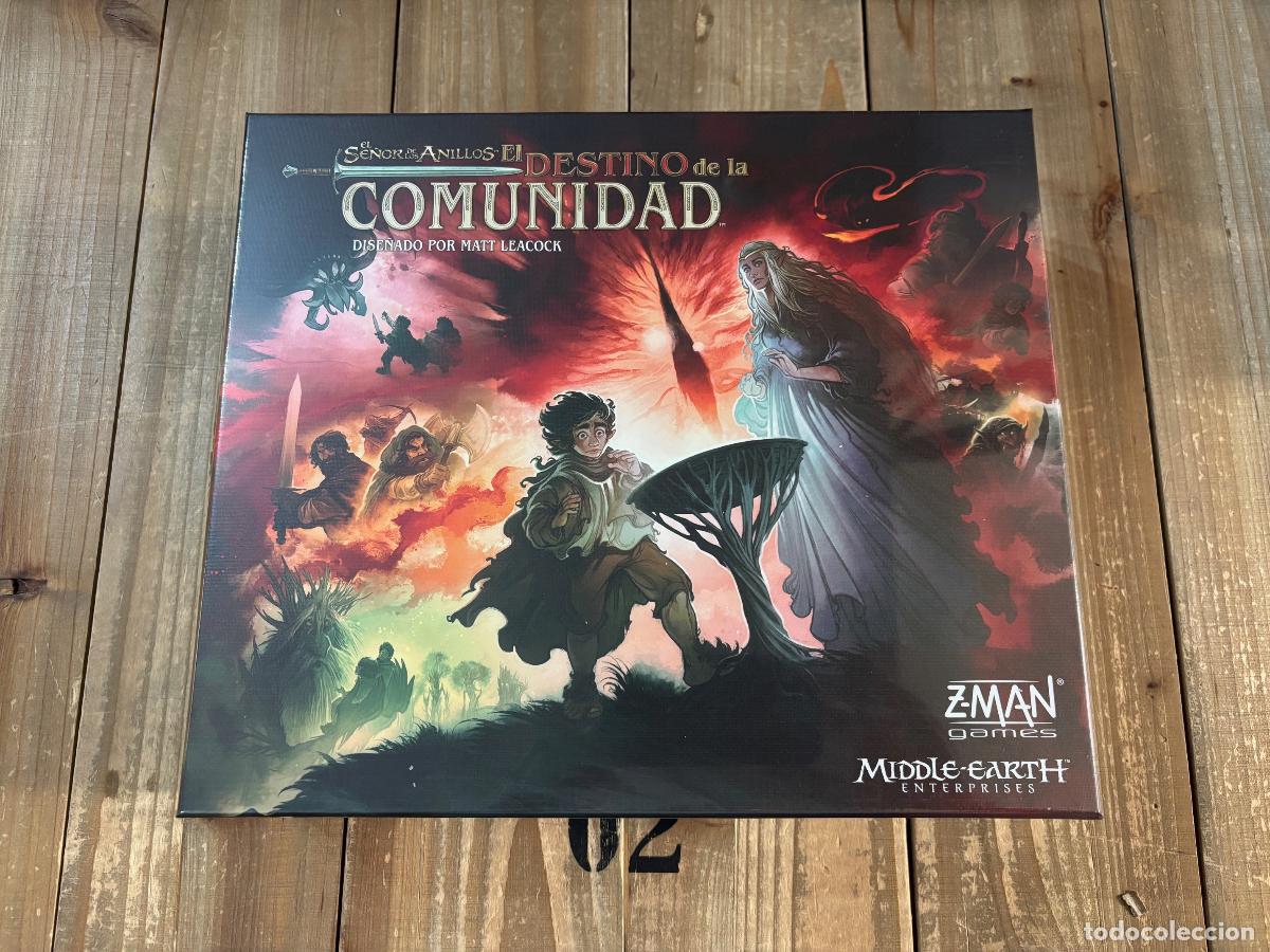 Juegos antiguos: juego de mesa - El Se&ntilde;or de los Anillos: El Destino de la Comunidad - Precintado - Pandemic System