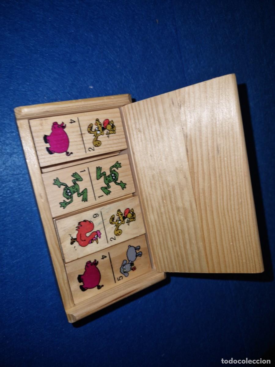 Juegos antiguos: DOMINO PECES. DECOTEX. JUEGO INFANTIL DE MADERA