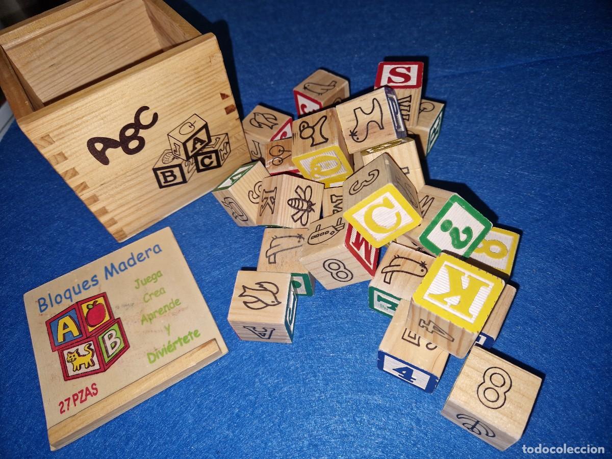 Juegos antiguos: BLOQUES DE MADERA, JUEGO