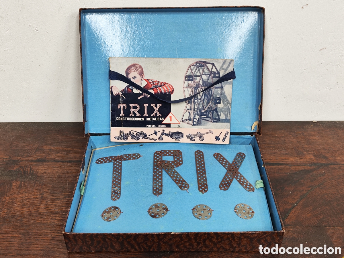 Juegos antiguos: ANTIGUO JUEGO DE CONSTRUCCI&Oacute;N TRIX - Foto 2