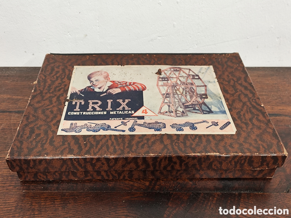 Juegos antiguos: ANTIGUO JUEGO DE CONSTRUCCI&Oacute;N TRIX - Foto 3