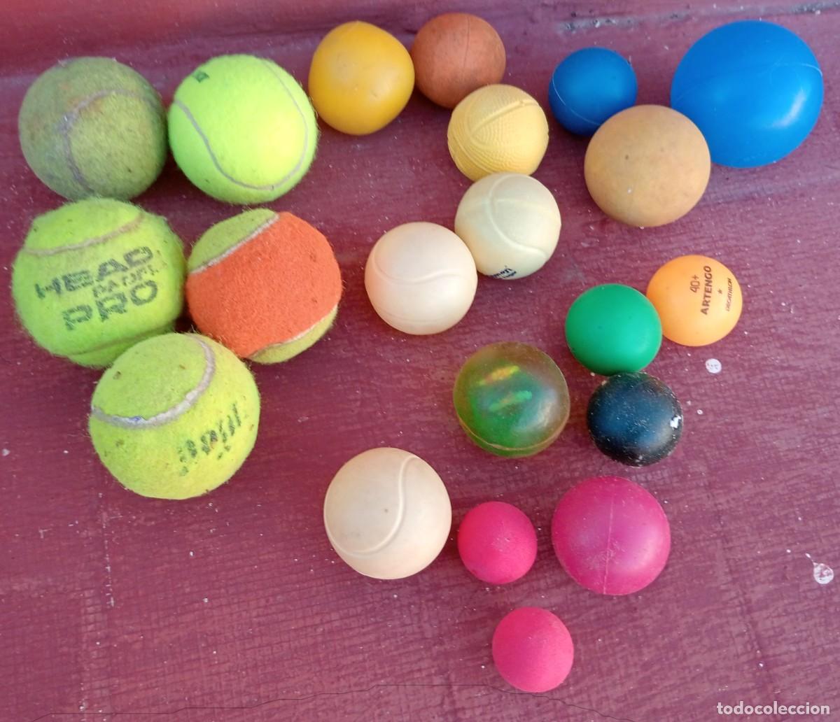 Juegos antiguos: Lote de canicas y otros ( 44 ) - Foto 2