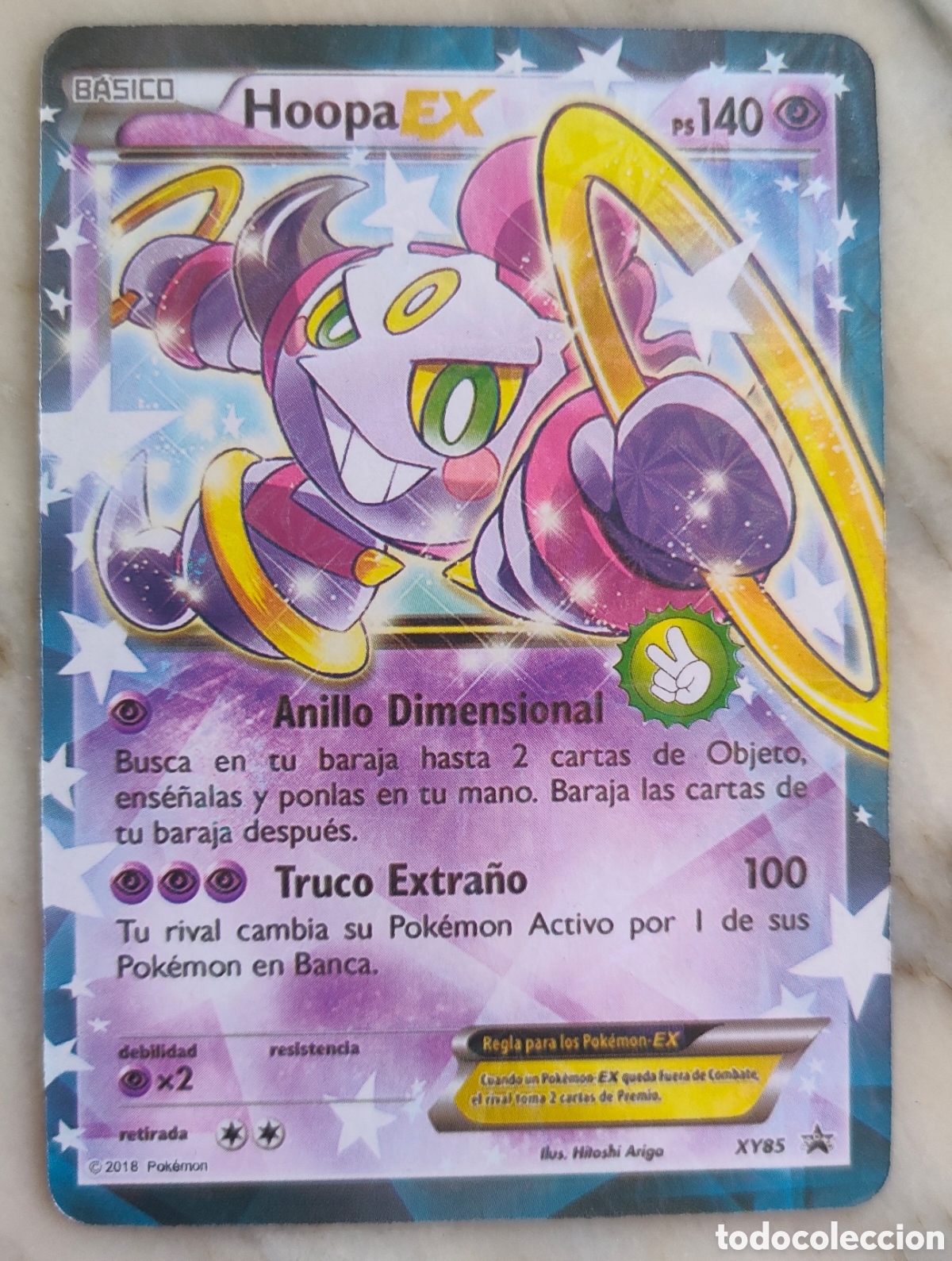 Juegos antiguos: Hoopa EX Carta Pokemon XY85