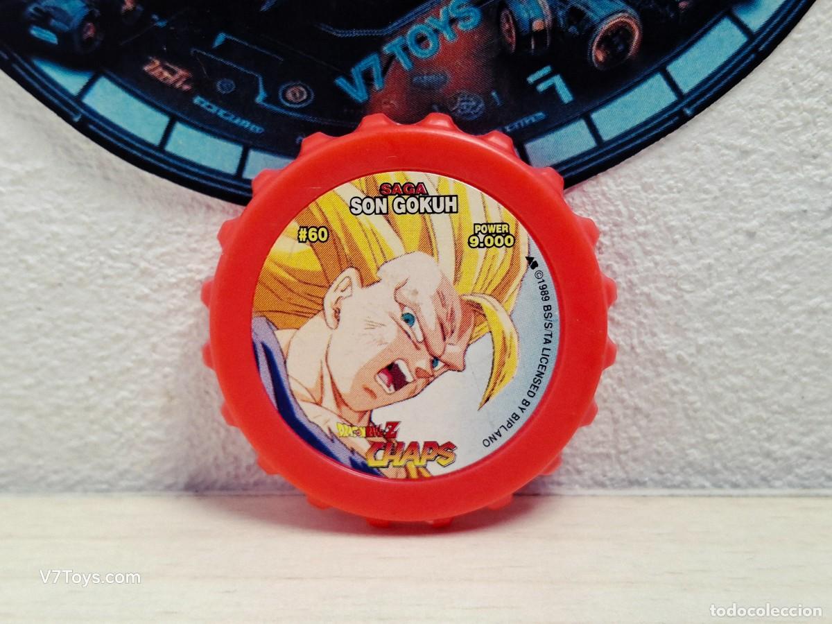 Juegos antiguos: Tazo Goku SSJ3 N&ordm; 60 Dragon Ball Z Chaps