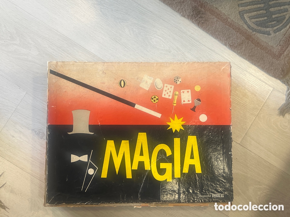 Juegos antiguos: CAJA DE MAGIA JUGUETES BORRAS