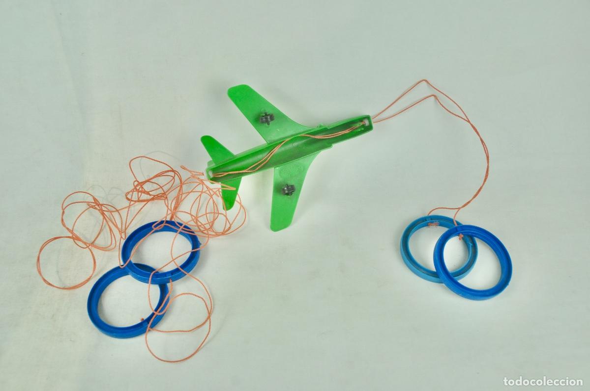 Juegos antiguos: Avi&oacute;n de juguete de pl&aacute;stico - Foto 6