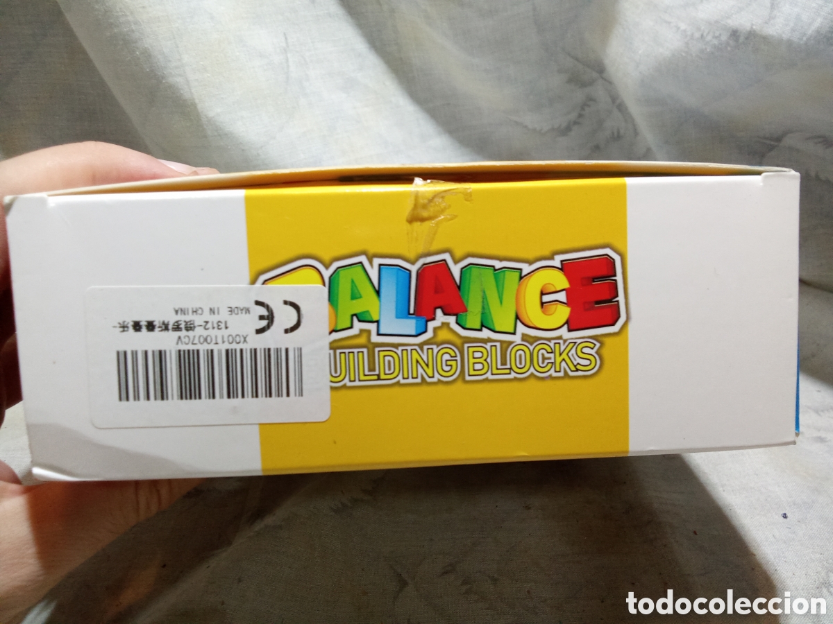 Juegos antiguos: BALANCE BUILDING BLOCKS EN CAJA SIN ABRIR - Foto 2