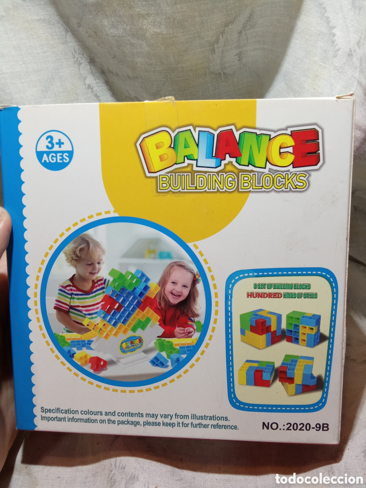 Juegos antiguos: BALANCE BUILDING BLOCKS EN CAJA SIN ABRIR - Foto 4