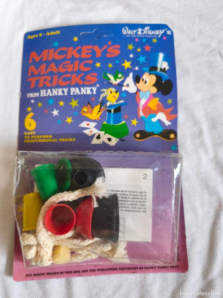Juegos antiguos: Mickeys magic tricks blister nuevo sin abrir a&ntilde;o 80