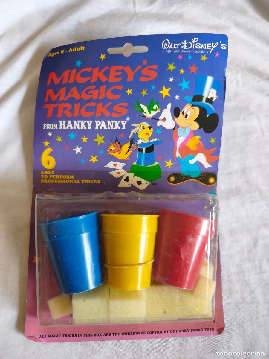 Juegos antiguos: Mickeys magic tricks blister nuevo sin abrir a&ntilde;o 80