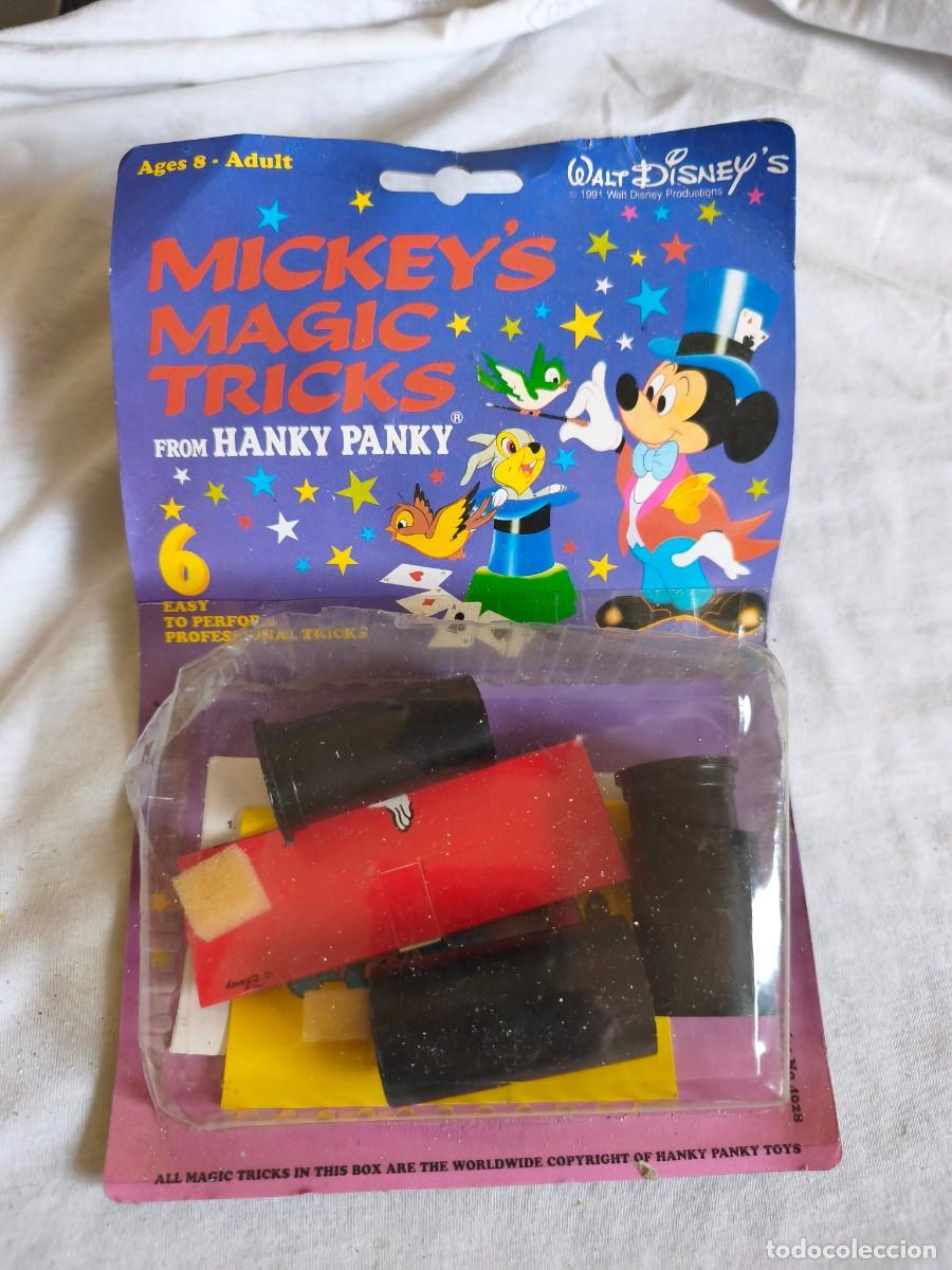 Juegos antiguos: Mickeys magic tricks blister nuevo sin abrir a&ntilde;o 80