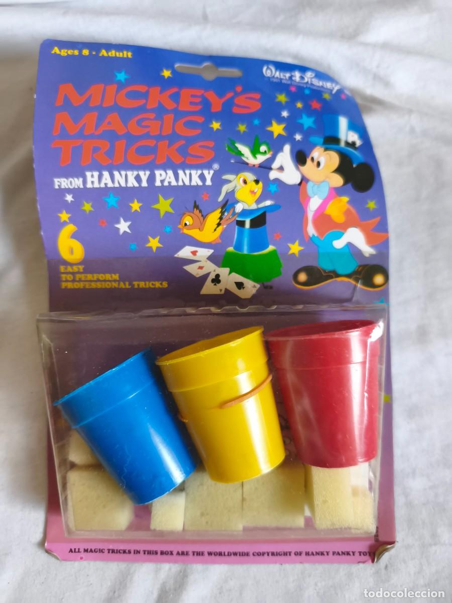 Juegos antiguos: Mickeys magic tricks blister nuevo sin abrir a&ntilde;o 80