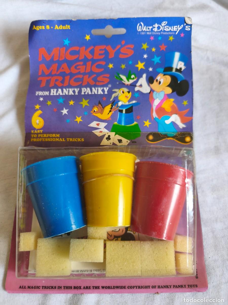 Juegos antiguos: Mickeys magic tricks blister nuevo sin abrir a&ntilde;o 80