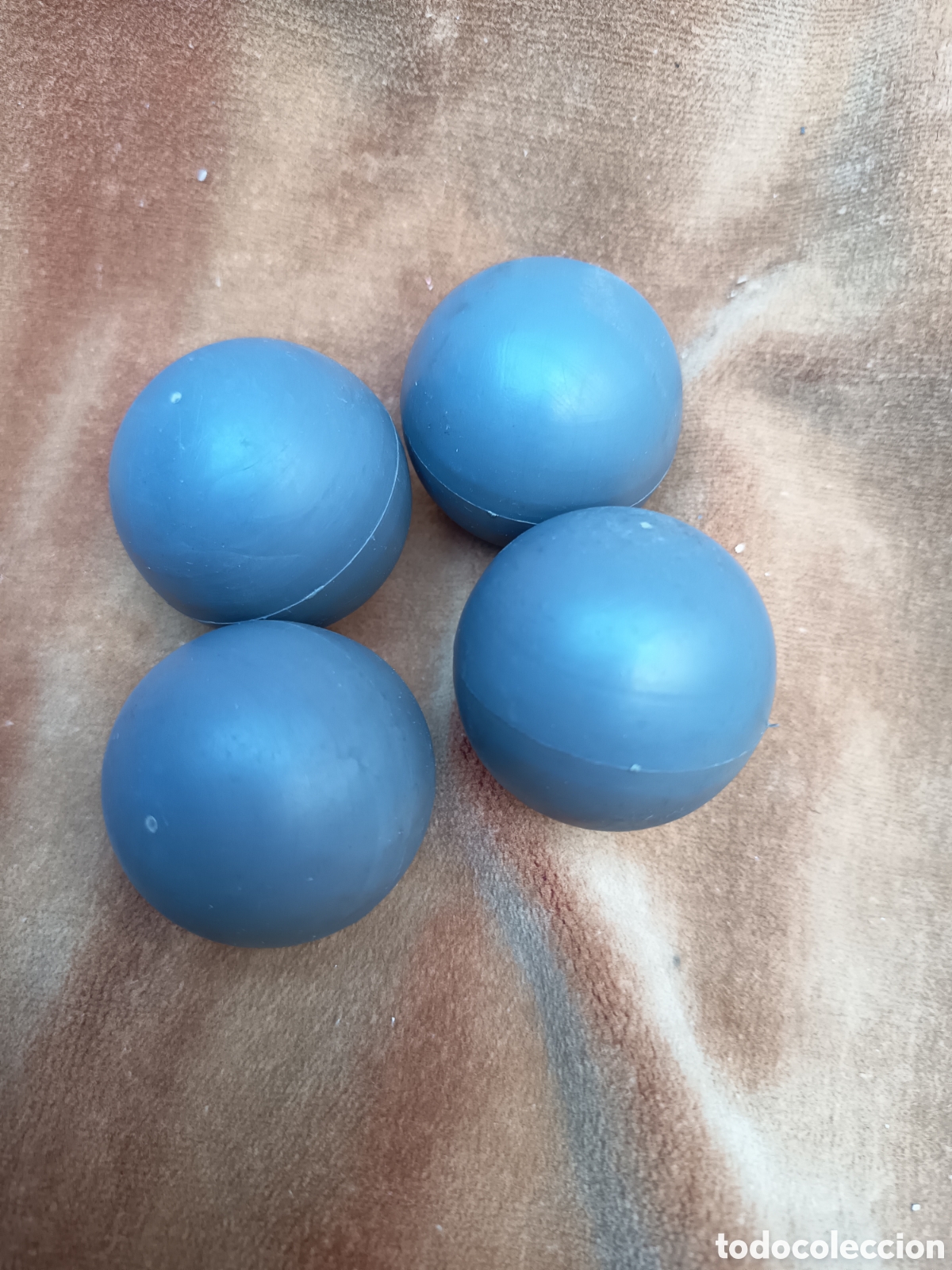 Juegos antiguos: Lote 4 bolas futbol&iacute;n