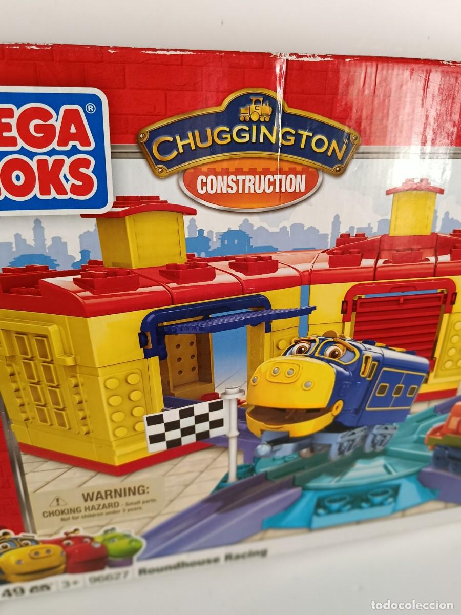Juegos antiguos: JUEGO DE CONSTRUCCION MEGA BLOKS.COMPLETO.DOS TRENES