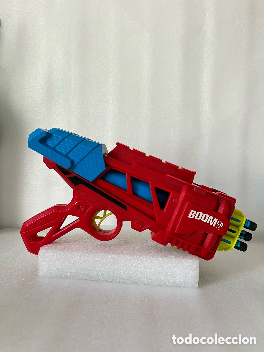 Juegos antiguos: Lanzadardos Boom Co ( Mattel)