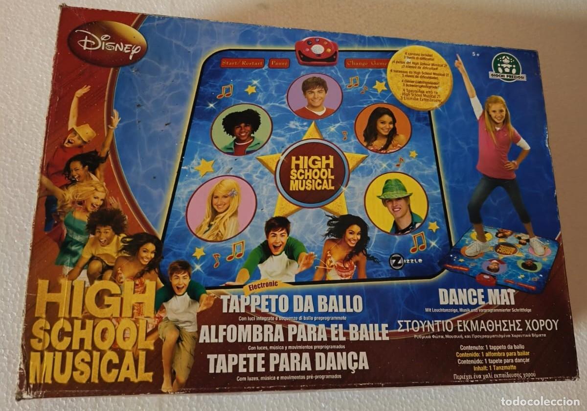Juegos antiguos: Alfombra de baile electr&oacute;nica oficial de la pel&iacute;cula de Disney High School Musical. 2007