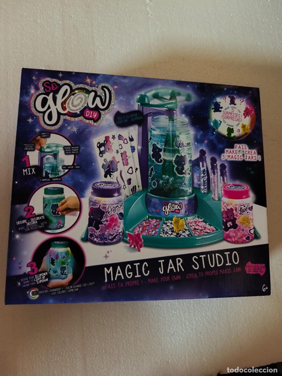 Juegos antiguos: Kit de manualidades So Glow DIY Magic Jar Studio de la marca Canal Toys.