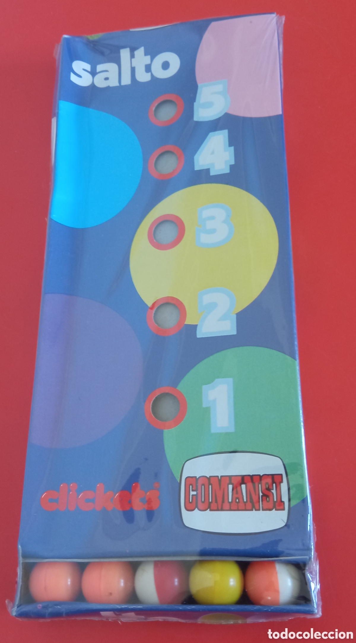 Juegos antiguos: JUEGO SALTO CLICKETS CANICAS MAGN&Eacute;TICAS.COMANSI 1984.NUEVO.