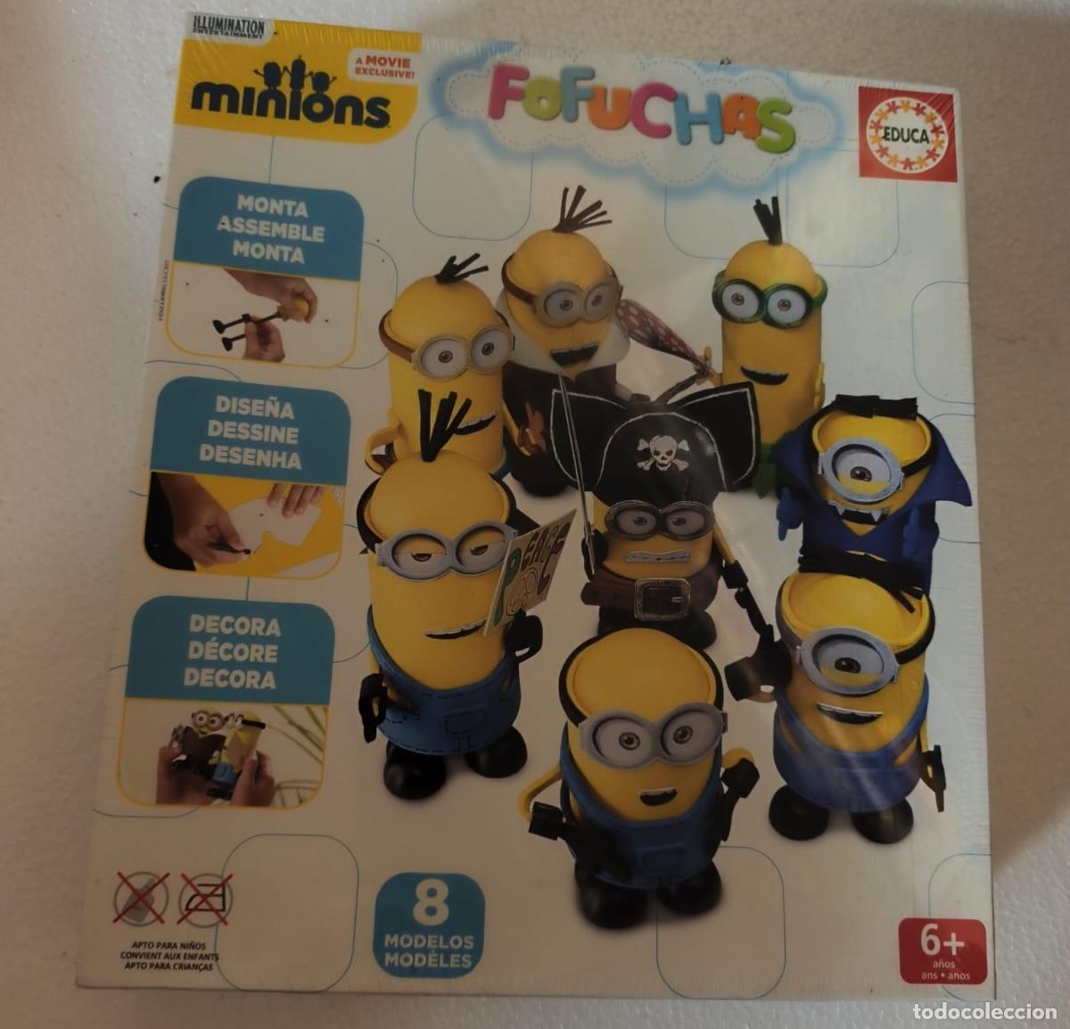 Juegos antiguos: Kit de manualidades Educa Fofuchas Minions. 2015