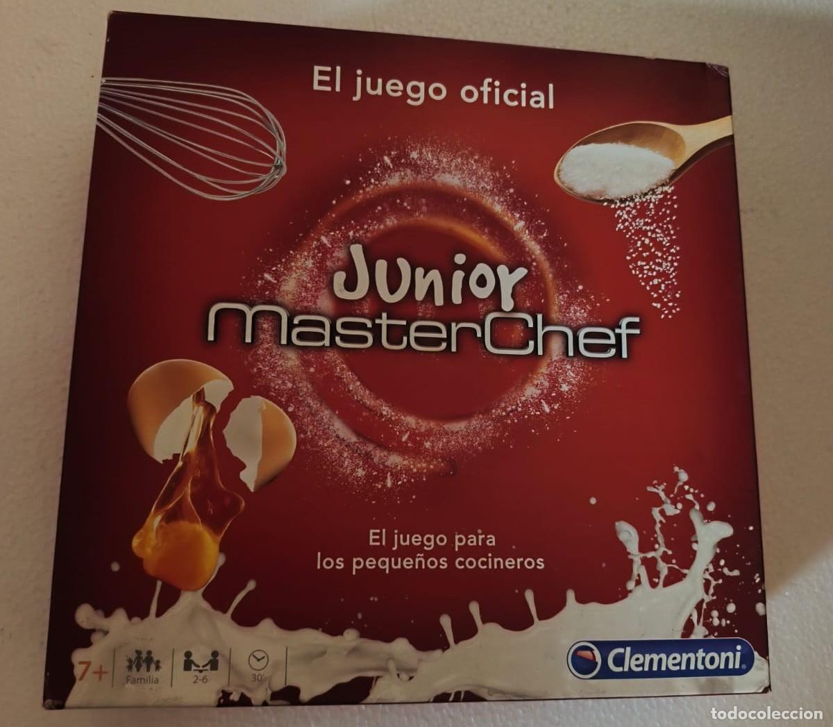 Juegos antiguos: Juego de mesa oficial Junior MasterChef de Clementoni.