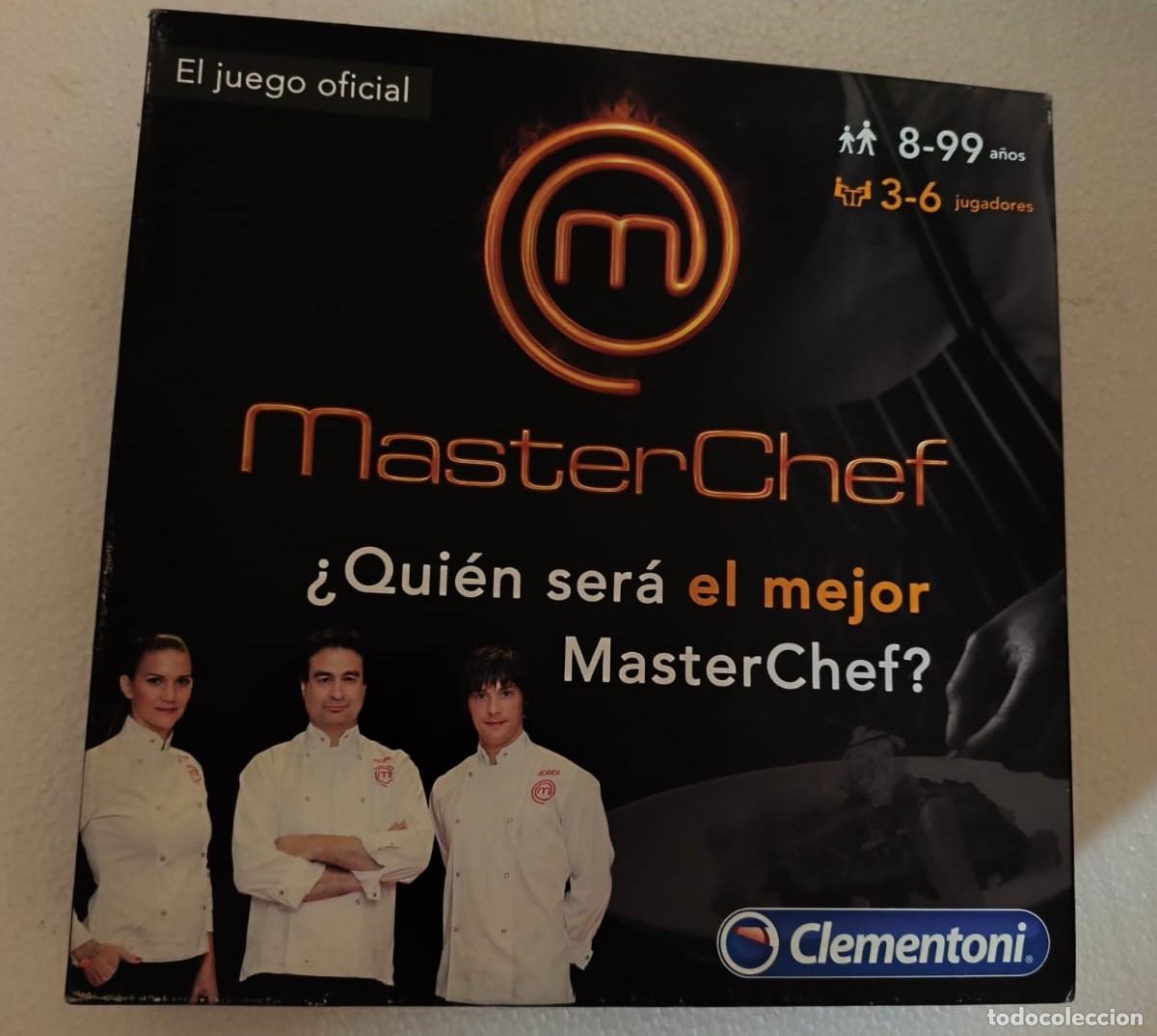 Juegos antiguos: Juego de mesa oficial de MasterChef producido por Clementoni. 2014