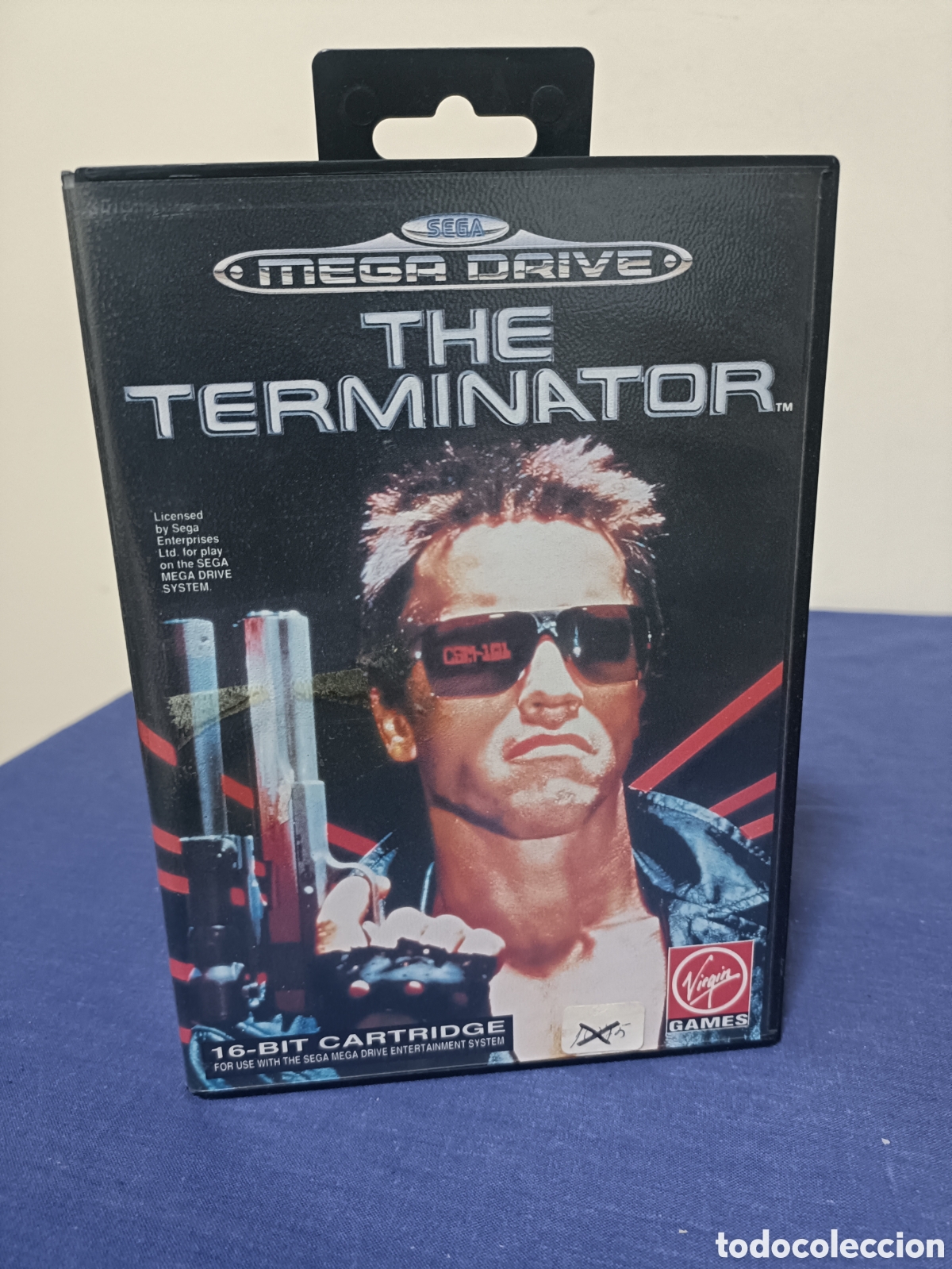 Juegos antiguos: Juego The Terminator para consola Mega Drive