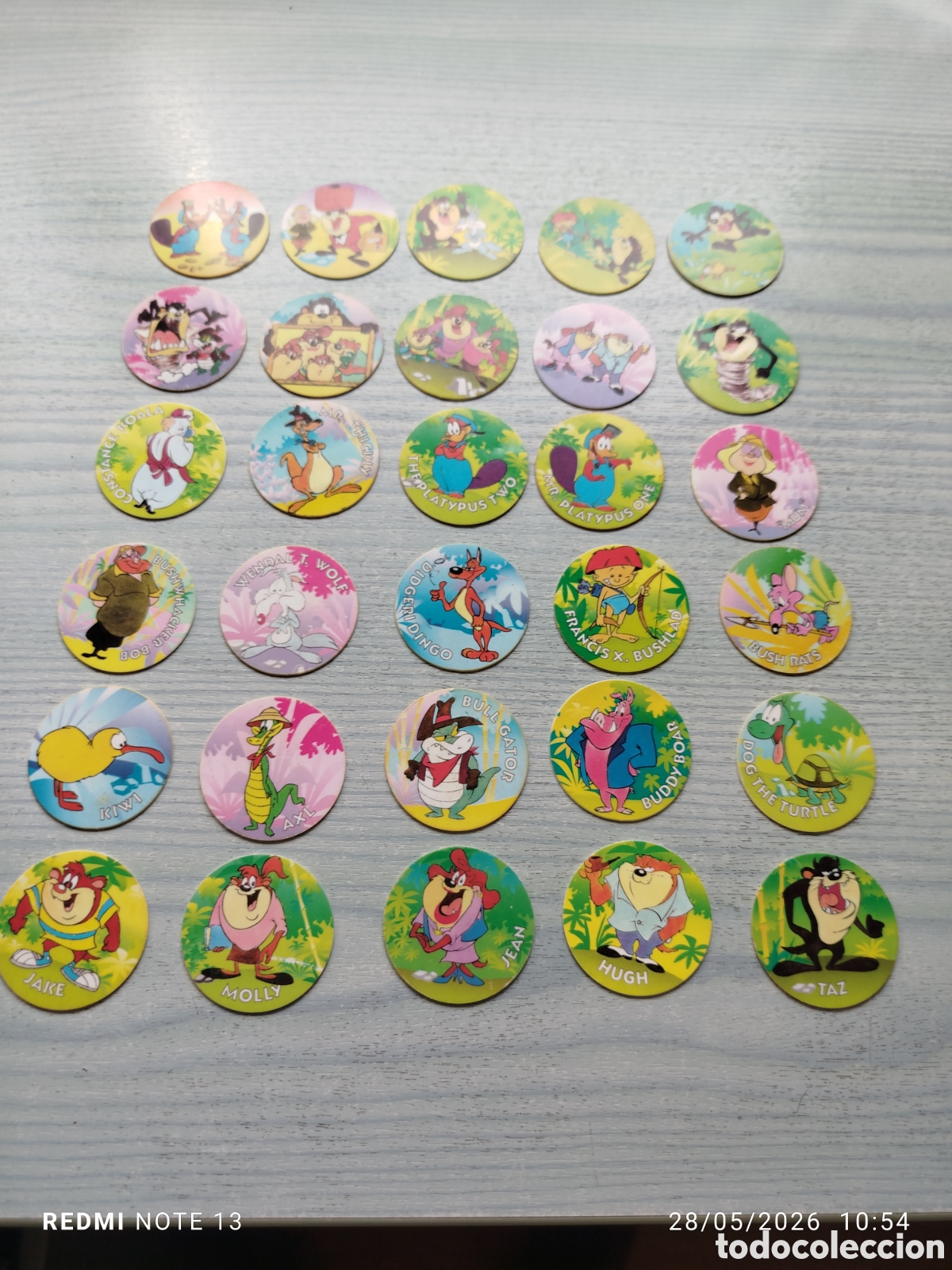 Juegos antiguos: Tazoma ia. matutano completa 30 super tazos