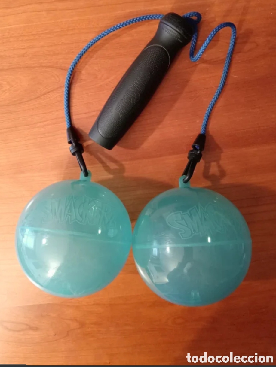 Juegos antiguos: Juego de pelotas con cuerda Smackerz