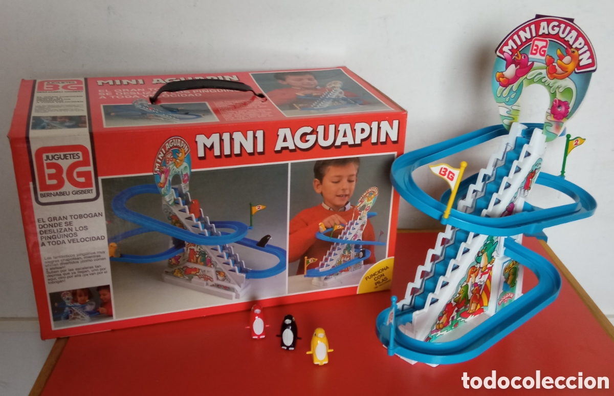 Juegos antiguos: MINI AGUAPIN A PILAS.BG - BERNABEU GISBERT 80'S.NUEVO EN CAJA.NO FUNCIONA.