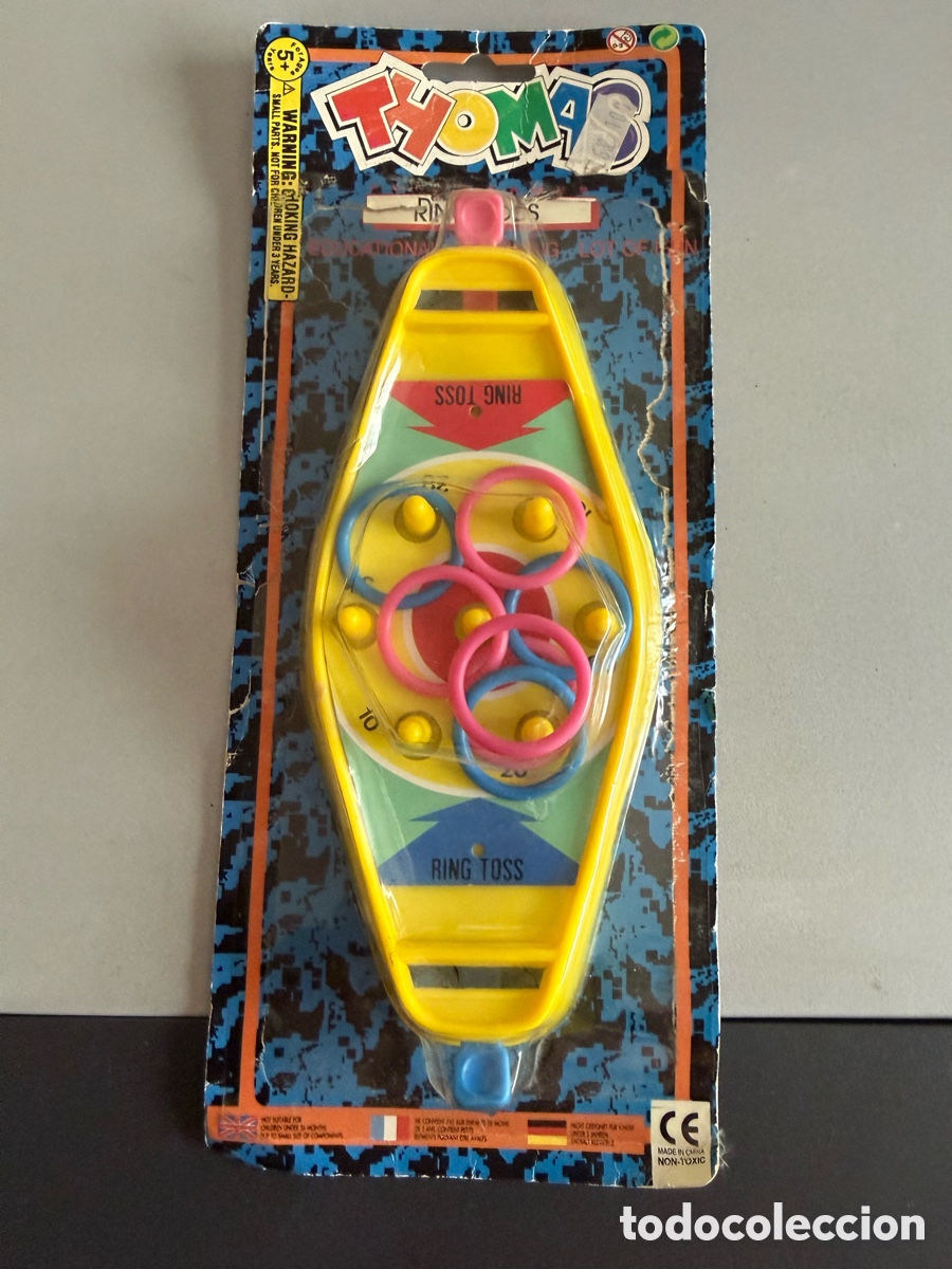 Juegos antiguos: Antiguo Juego de Anillas. RING TOSS. de THOMAS. en caja