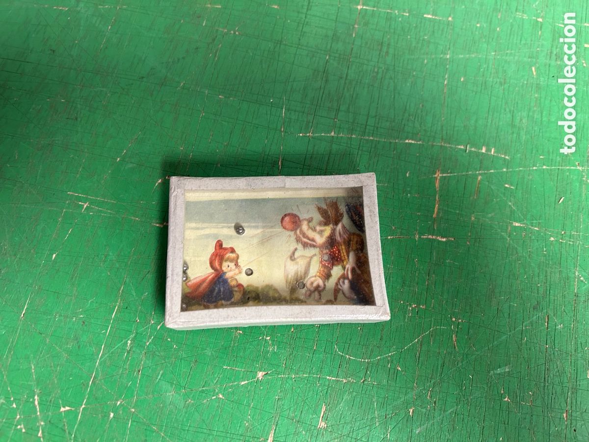 Juegos antiguos: JUEGO HABILIDAD A&Ntilde;OS 30 CAPERUCITA ROJA PUBLICIDAD DE ALMENDRINA