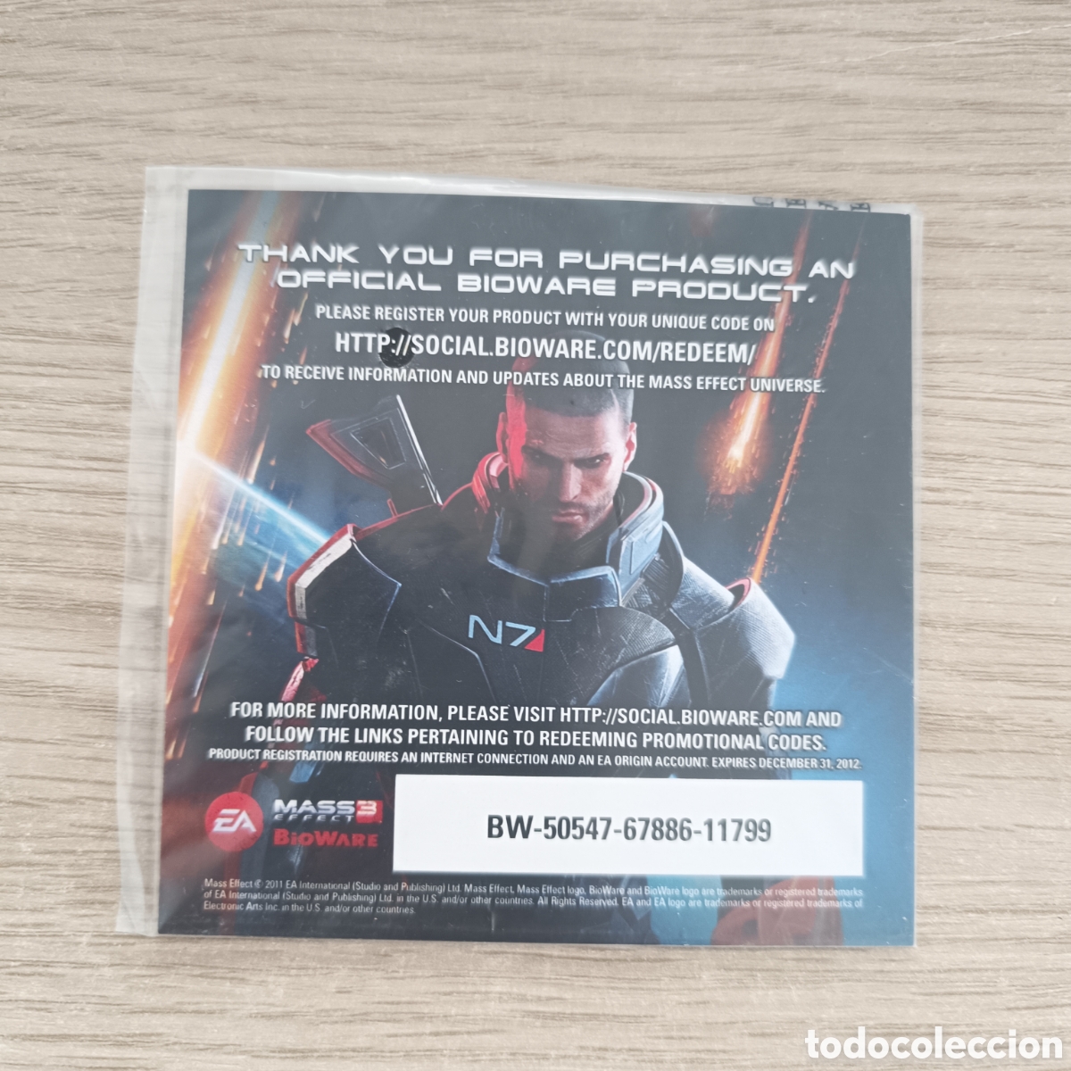 Juegos antiguos: Mass effect 3 edici&oacute;n coleccionista - Foto 4