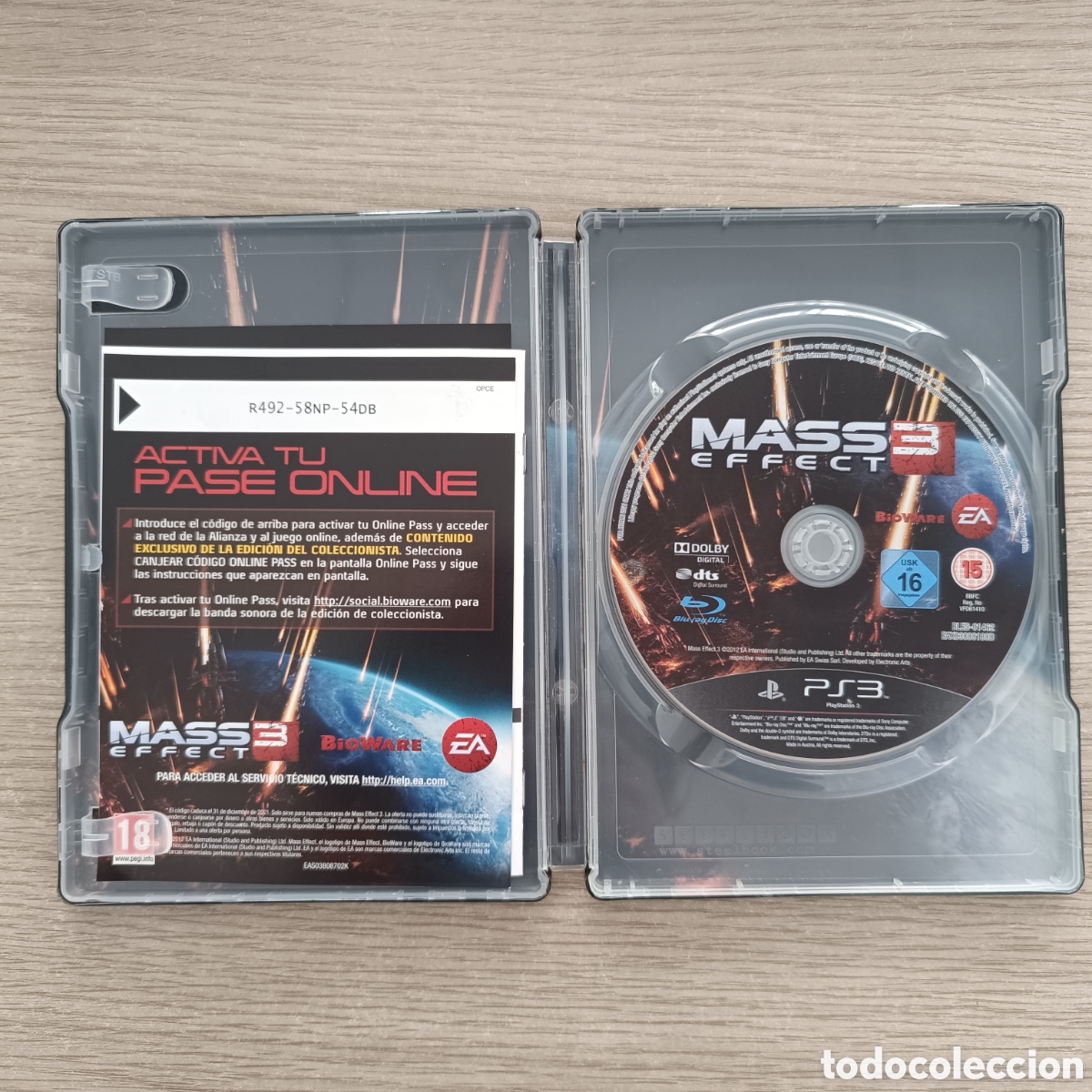 Juegos antiguos: Mass effect 3 edici&oacute;n coleccionista - Foto 9
