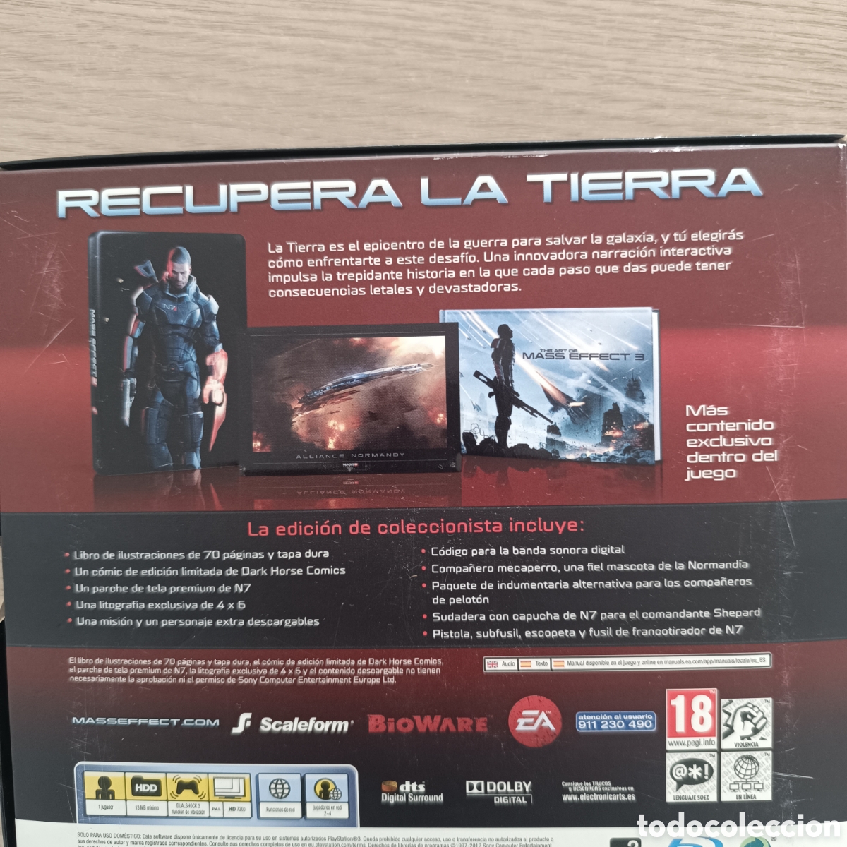Juegos antiguos: Mass effect 3 edici&oacute;n coleccionista - Foto 11