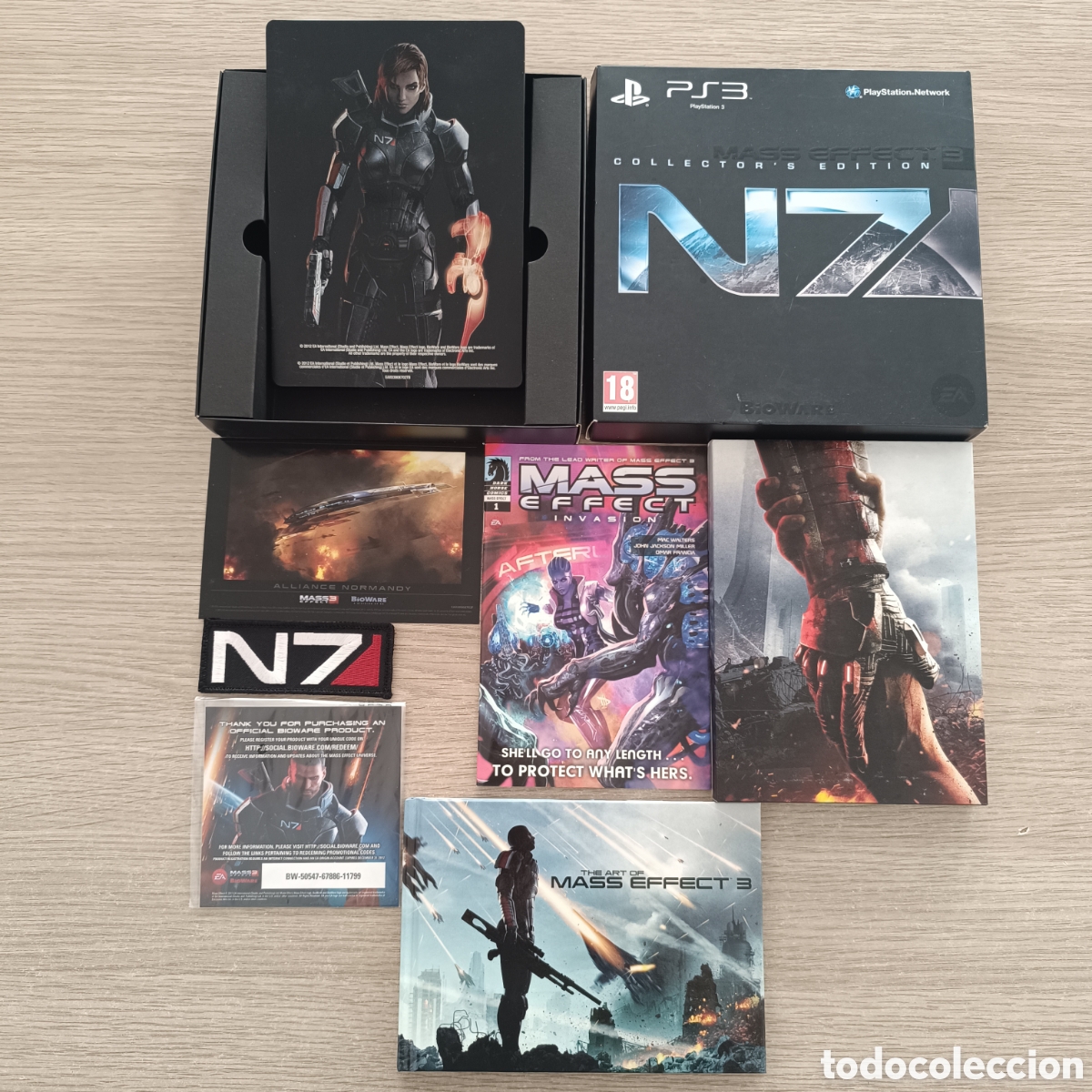 Juegos antiguos: Mass effect 3 edici&oacute;n coleccionista - Foto 1