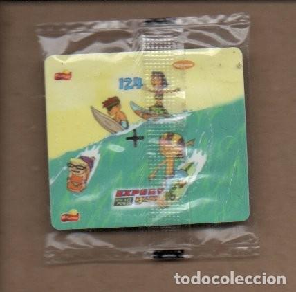 Juegos antiguos: TAZO - EXPERT ROLLERS N&ordm; 124 - ROCKET POWER - MATUTANO. SURFING. 2003