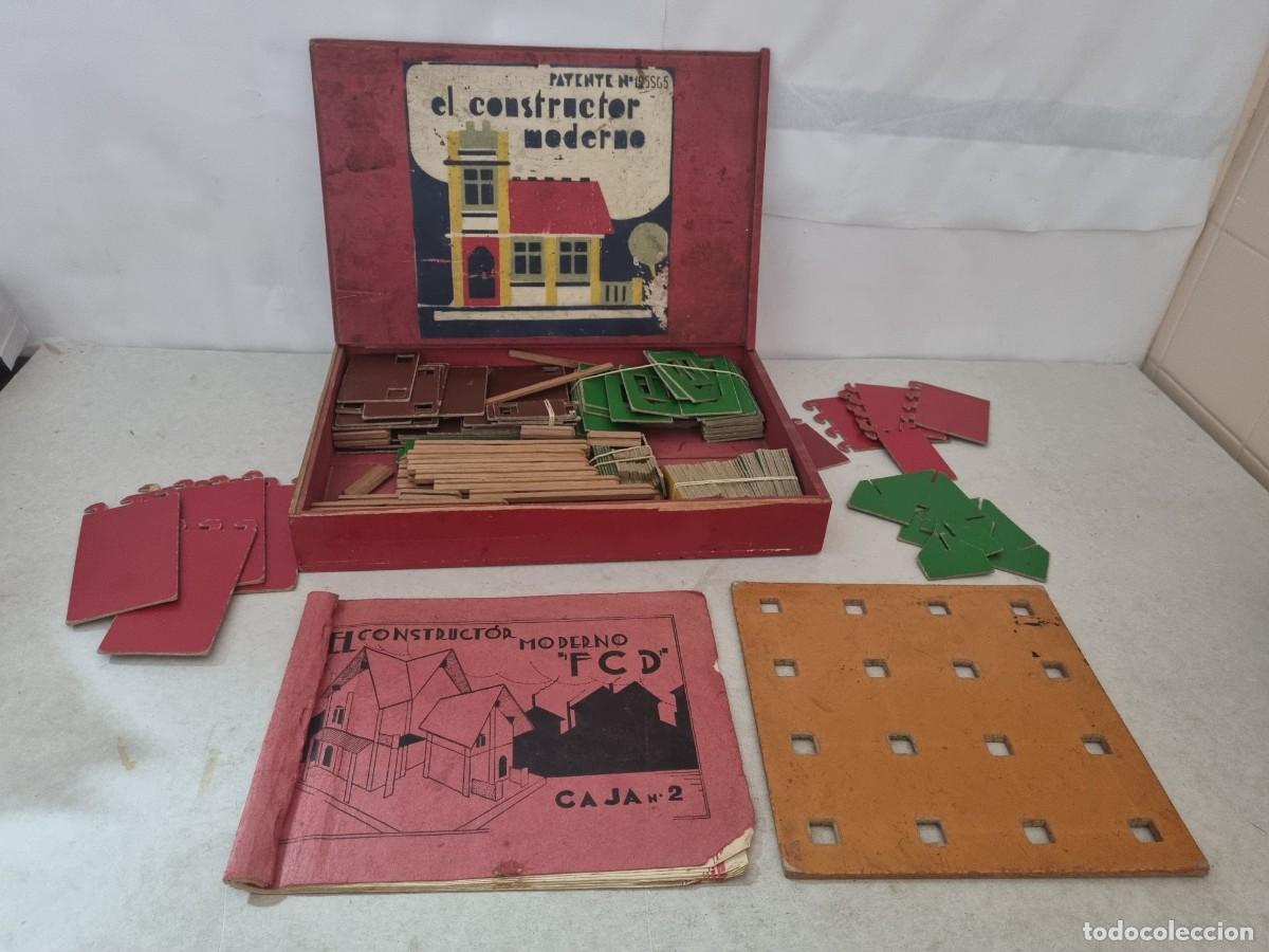 Juegos antiguos: Antiguo juego de construcci&oacute;n El constructir moderno
