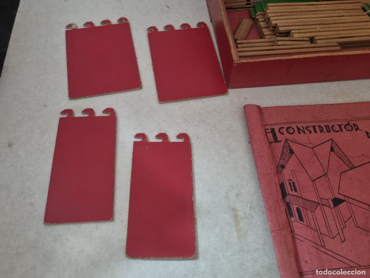 Juegos antiguos: Antiguo juego de construcci&oacute;n El constructir moderno - Foto 5