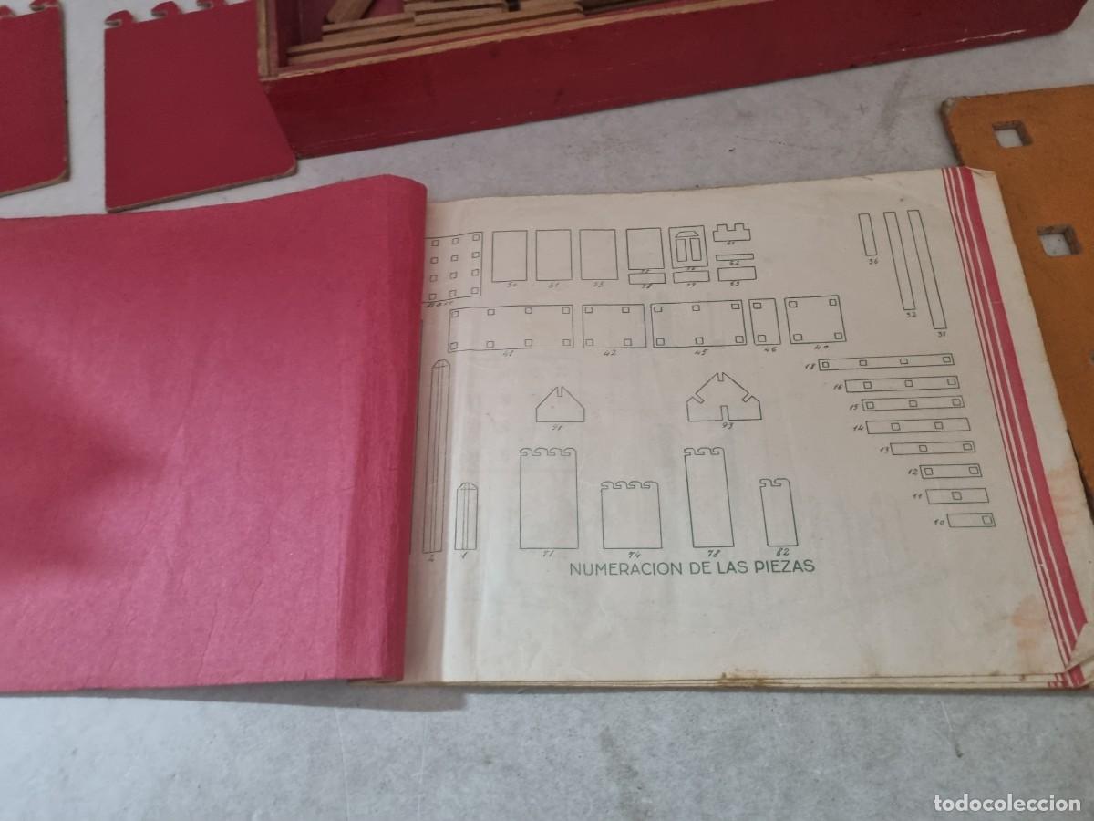 Juegos antiguos: Antiguo juego de construcci&oacute;n El constructir moderno - Foto 7