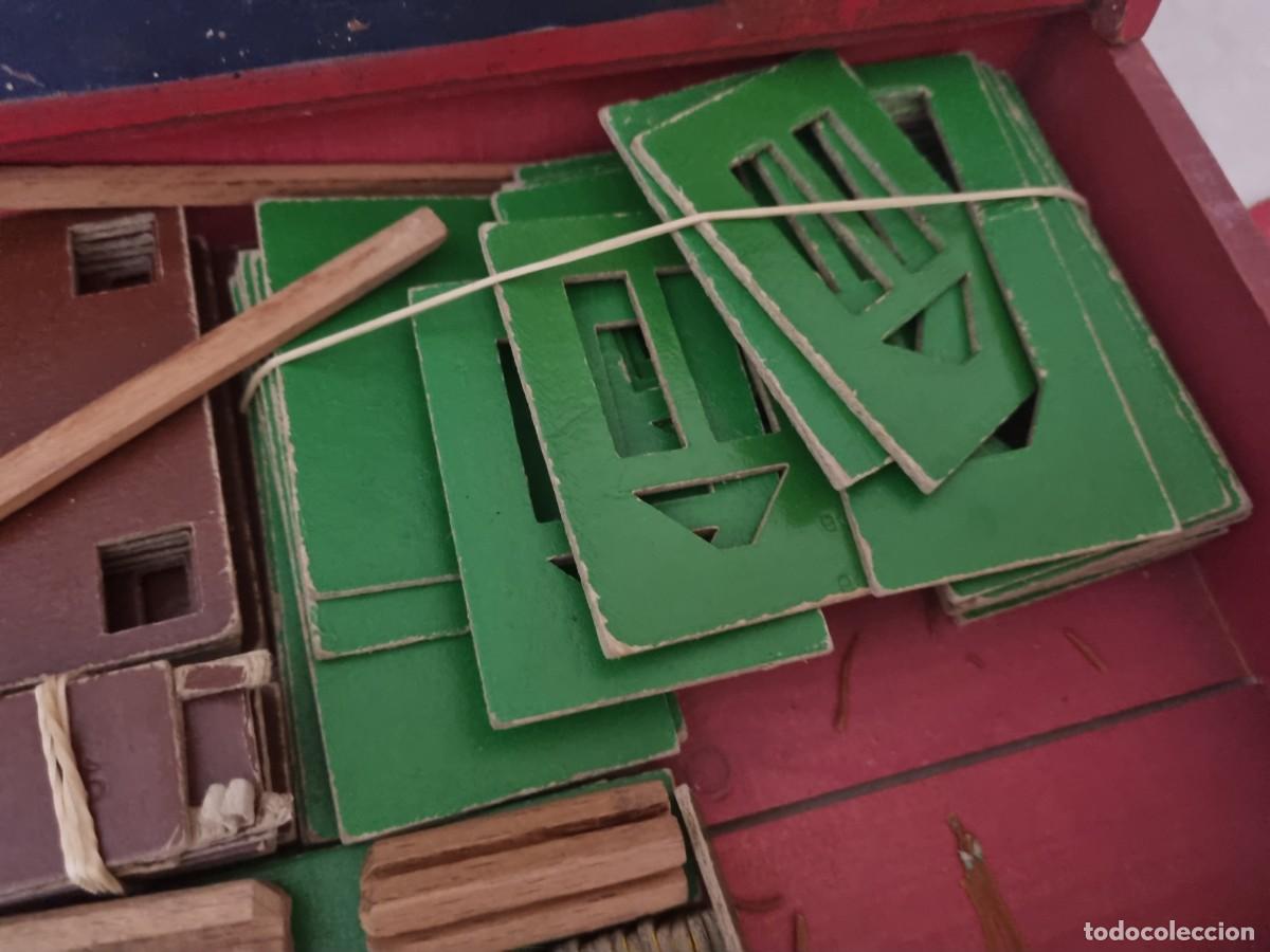 Juegos antiguos: Antiguo juego de construcci&oacute;n El constructir moderno - Foto 13