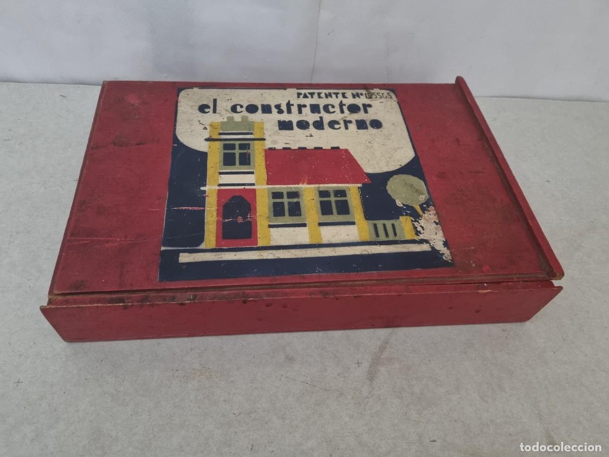 Juegos antiguos: Antiguo juego de construcci&oacute;n El constructir moderno - Foto 18