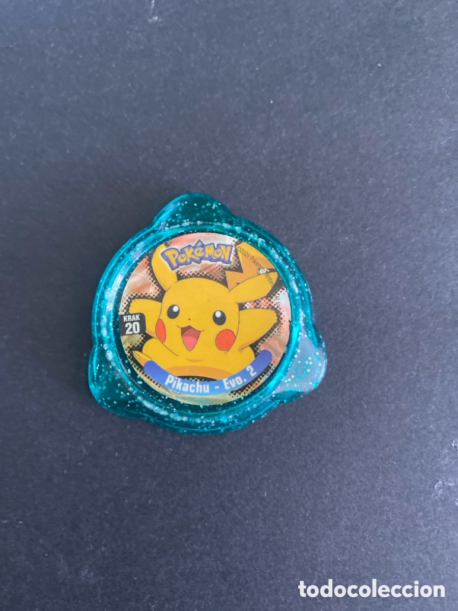 Juegos antiguos: Tazo Kraks Pikachu N* 20 Pokemon panini