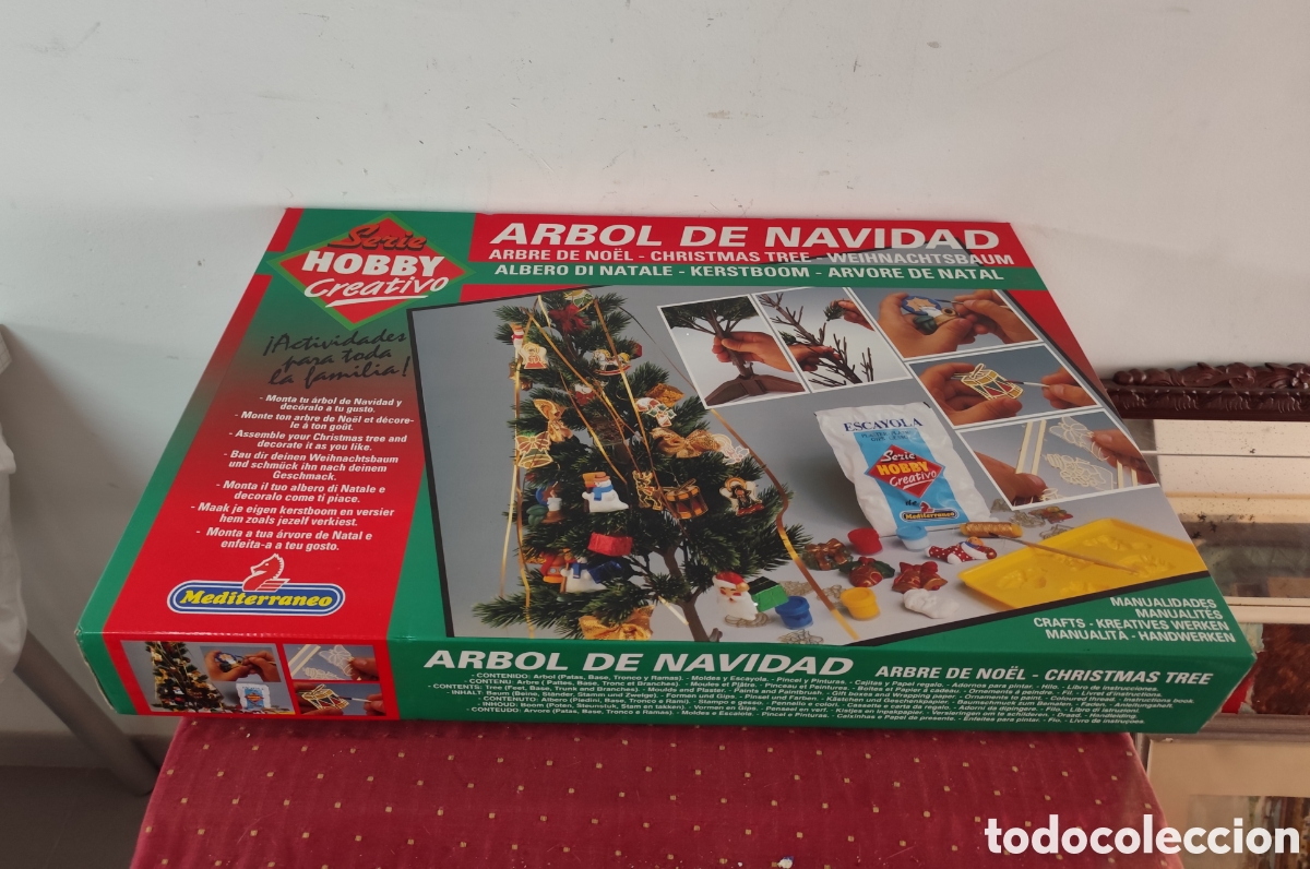 Juegos antiguos: Juego de Manualidades &Aacute;rbol de Navidad