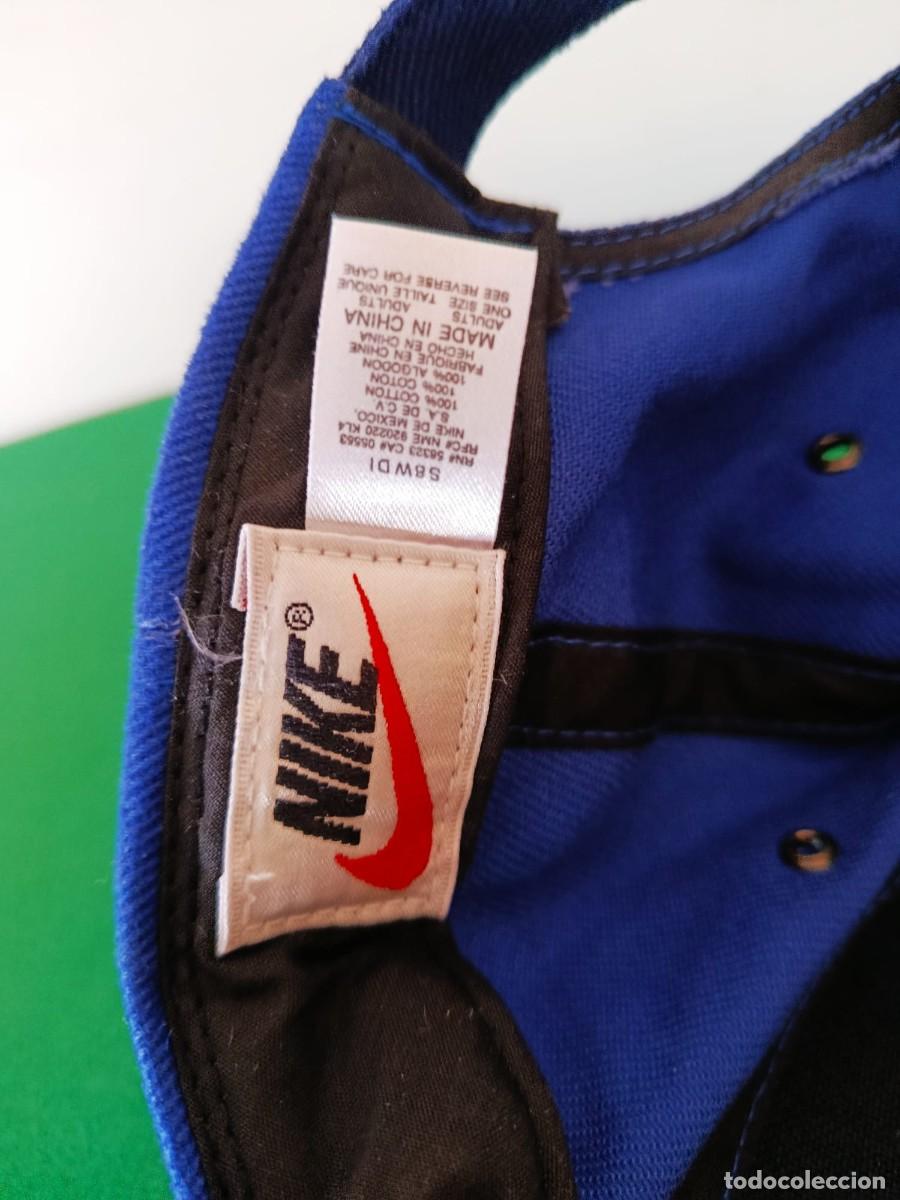 Juegos antiguos: Nike Vintage Italy Figc Blue Cap New