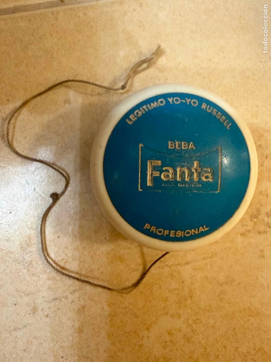 Juegos antiguos: Leg&iacute;timo Yoyo russell beba Fanta
