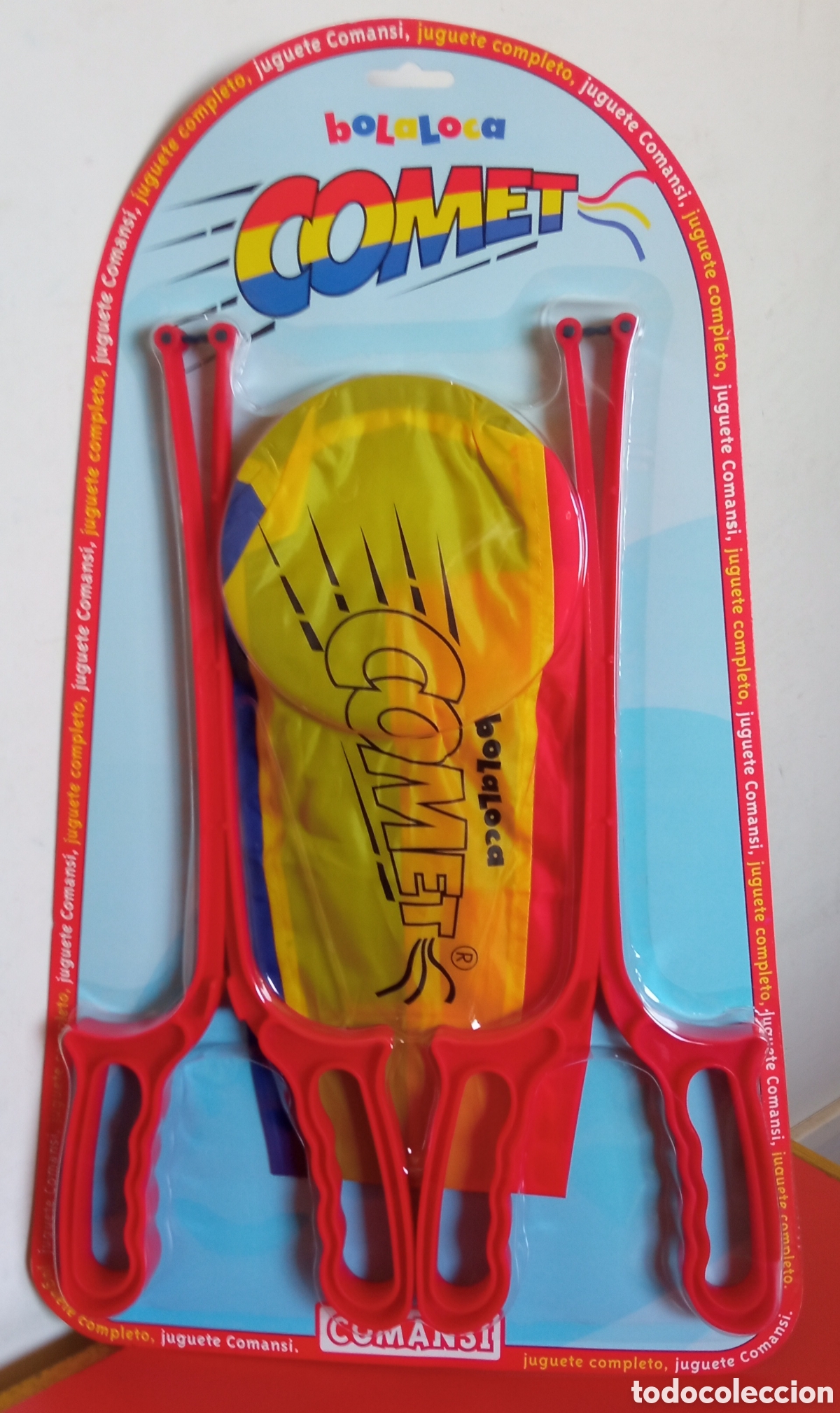 Juegos antiguos: BOLA LOCA COMET.IMPORTADO POR COMANSI 90'S.BLISTER SIN ABRIR.