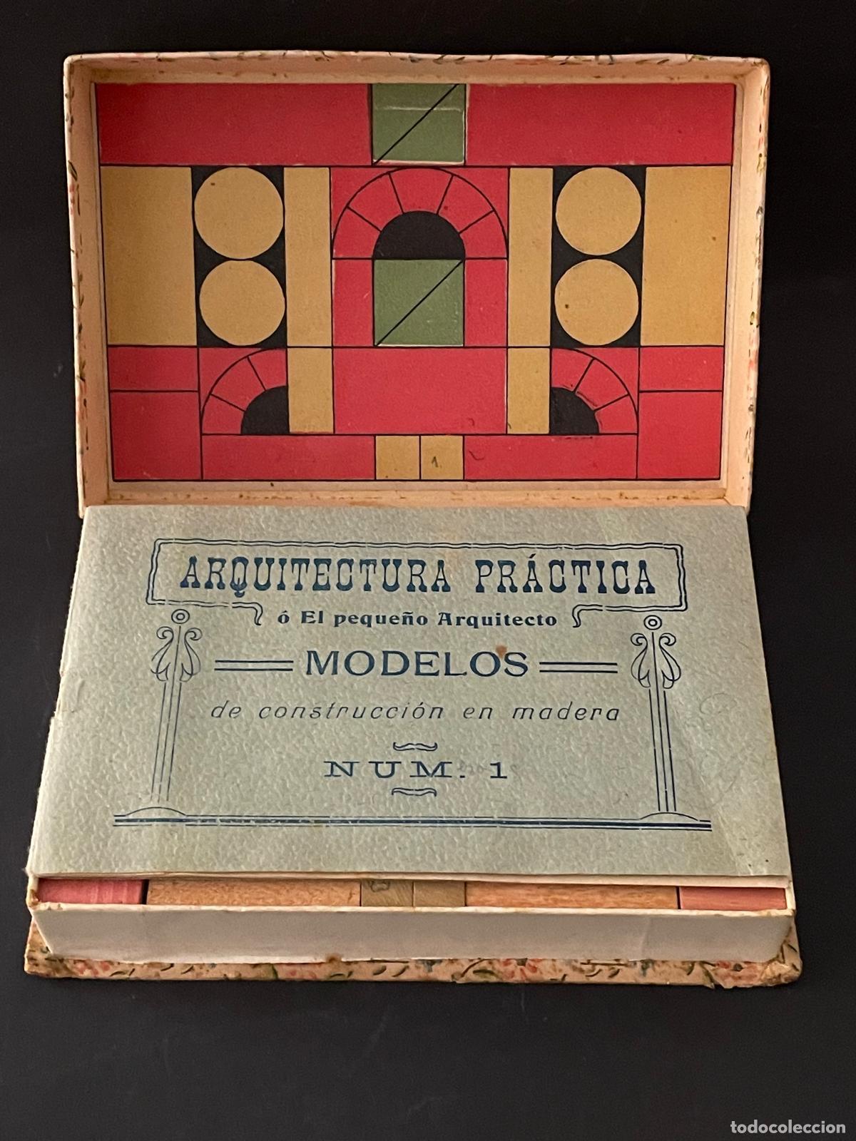 Jeux Anciens: JUEGO ARQUITECTURA PRACTICA - EL PEQUE&Ntilde;O ARQUITECTO - MODELOS DE CONSTRUCCION EN MADERA